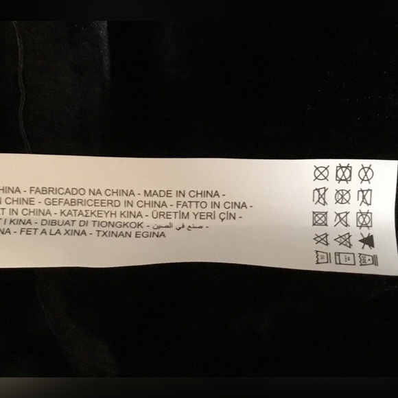 Zara Black Faux Leather Shearling Biker Jacket - Picture 12 of 12